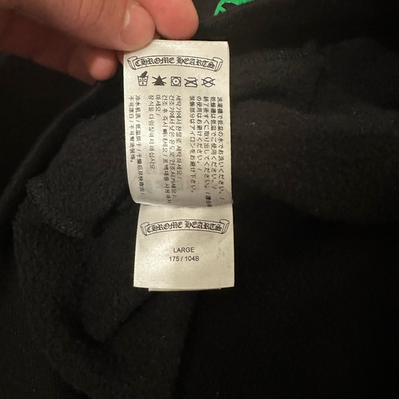 Chrome Hearts Cemetery Cross Multicolor Hoodie - Picture 6 of 10